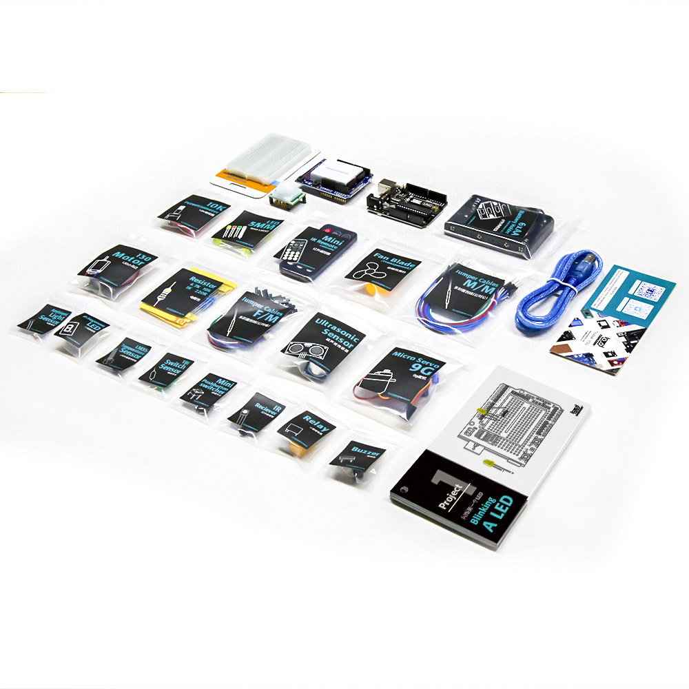 Набор для начинающих Arduino UNO R3 DIP